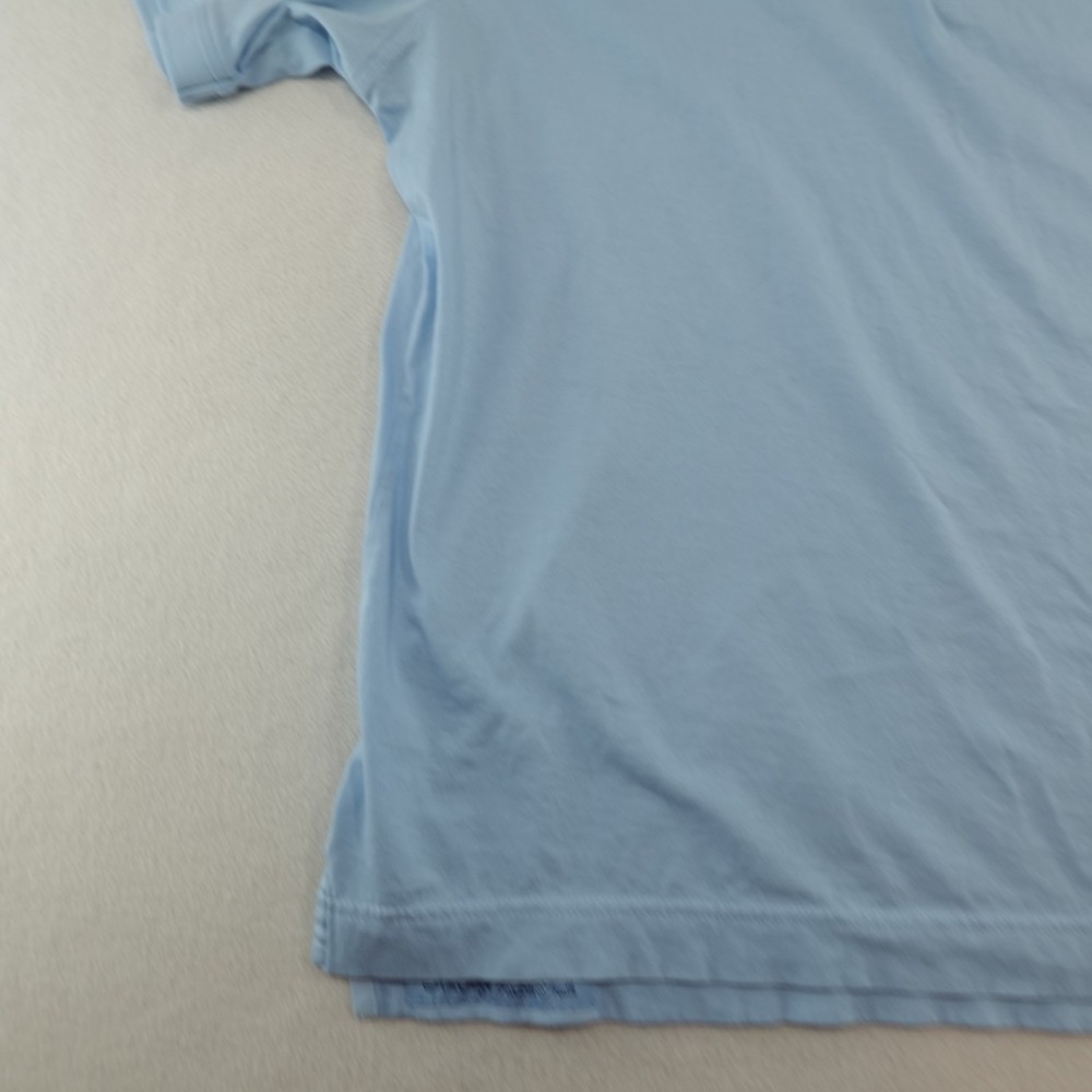 Robert Graham Polo Shirt Mens Medium Blue Skull Short Sleeve Classic Fit *Short* - Picture 6 of 11